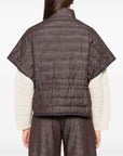 Brunello Cucinelli Quilted zip-front jacket