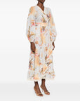 Zimmermann Ascension Ruffled Midi Dress