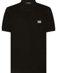 Dolce & Gabbana Logo cotton polo shirt