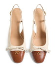 Valentino Garavani Valet Du Roi Goatskin Slingback Pump 60mm