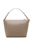 Emporio Armani Medium leather hobo bag with chain