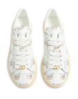 Valentino Garavani Le Chat De La Maison Royco Sneaker In Nappa Calfskin