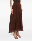 Brunello Cucinelli Silk maxi skirt