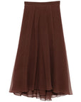 Brunello Cucinelli Silk maxi skirt