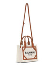Balmain B-Army small canvas tote