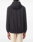 Valentino Nylon Hooded Jacket with VLogo Patch