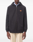 Valentino Nylon Hooded Jacket with VLogo Patch