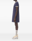 Valentino Short Embroidered Crepe Couture Dress