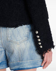 Balmain Edge-to-edge tweed jacket