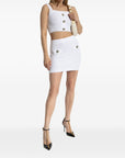 Balmain Tweed Crop Top