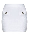 Balmain Tweed Mini Skirt
