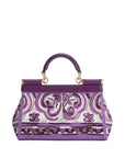 Dolce & Gabbana Small Sicily handbag with Maiolica embroidery