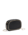 Valentino Garavani Mini Rockstud Shoulder Bag in Grainy Calfskin