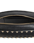 Valentino Garavani Mini Rockstud Shoulder Bag in Grainy Calfskin