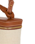 Balmain B-Army canvas vanity case