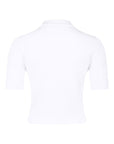 Balmain Ribbed buttoned top