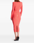 Balmain Long-sleeved twisted knit cardigan