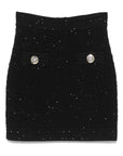Balmain Tweed Mini Skirt