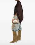 Balmain B-Army canvas shoulder bag