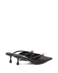 Jimmy Choo 50mm Sana pearl-embellished mules