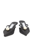 Jimmy Choo 50mm Sana pearl-embellished mules