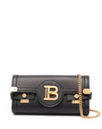 Balmain B-Buzz 23 leather shoulder bag