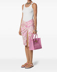 Versace Safety Pin Ribbed Tank Top
