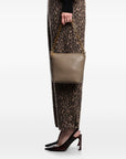 Emporio Armani Small leather hobo bag