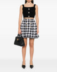 Balmain Black Sleeveless Tops