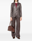 Brunello Cucinelli Metallic single-breasted blazer