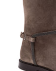Brunello Cucinelli Suede buckled boots