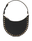 Valentino Garavani Mini Rockstud Hobo Bag in Grainy Calfskin