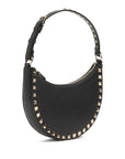 Valentino Garavani Mini Rockstud Hobo Bag in Grainy Calfskin