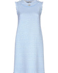 Dolce & Gabbana Sleeveless raschel tweed dress with DG logo