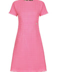 Dolce & Gabbana Rachel tweed calf-length dress with DG logo