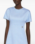 Dolce & Gabbana Rachel tweed midi dress with DG logo