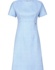 Dolce & Gabbana Rachel tweed midi dress with DG logo