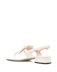 Valentino Garavani Bow-embellished slingback sandals