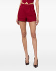 Alice + Olivia Shorts Red