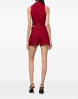 Alice + Olivia Shorts Red