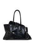 The Attico crocodile-effect tote bag