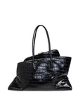 The Attico crocodile-effect tote bag