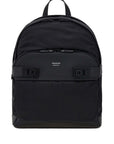 Ferragamo Men's Black Twins Nylon Backpack