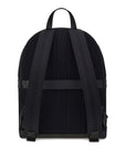 Ferragamo Men's Black Twins Nylon Backpack