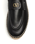 Valentino Garavani Vlogo Signature Calfskin Moccasin