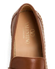 Valentino Garavani Vlogo Signature Calfskin Moccasin
