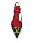 Valentino Garavani Vlogo Signature Slingback Décolleté In Calfskin 40mm