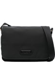 Tom Ford leather-trimmed nylon messenger bag