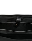 Tom Ford leather-trimmed nylon messenger bag