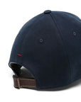 Brunello Cucinelli Suede baseball cap with embroidered logo